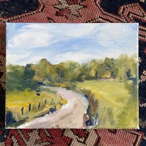 8x10 Acrylic Landscape Painting